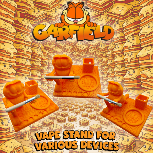 Garfield Inspired 3d Printed Stand For Various Devices
