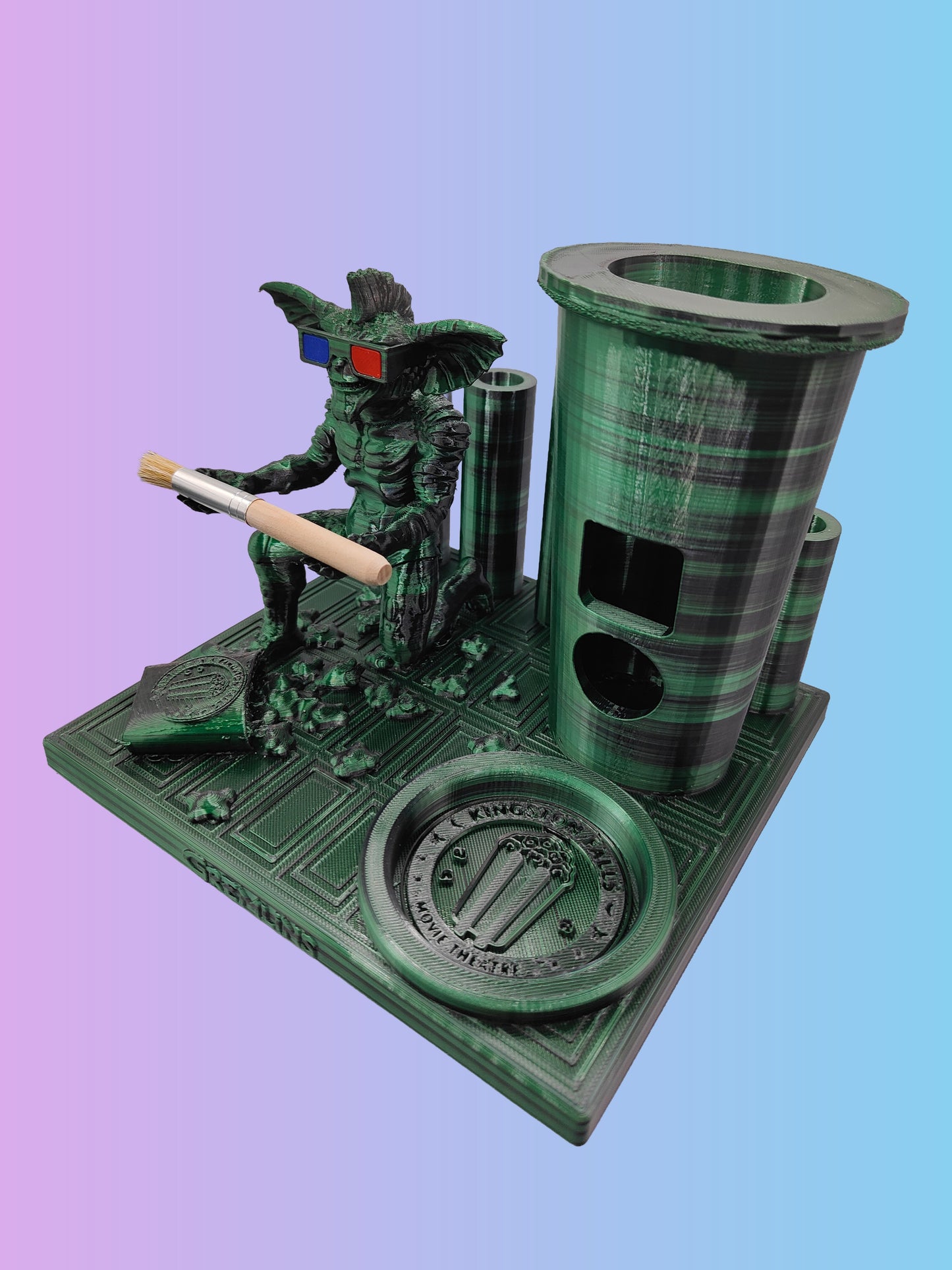 Stripe Gremlins Inspired 3d Printed Vape Stand For Various Devices