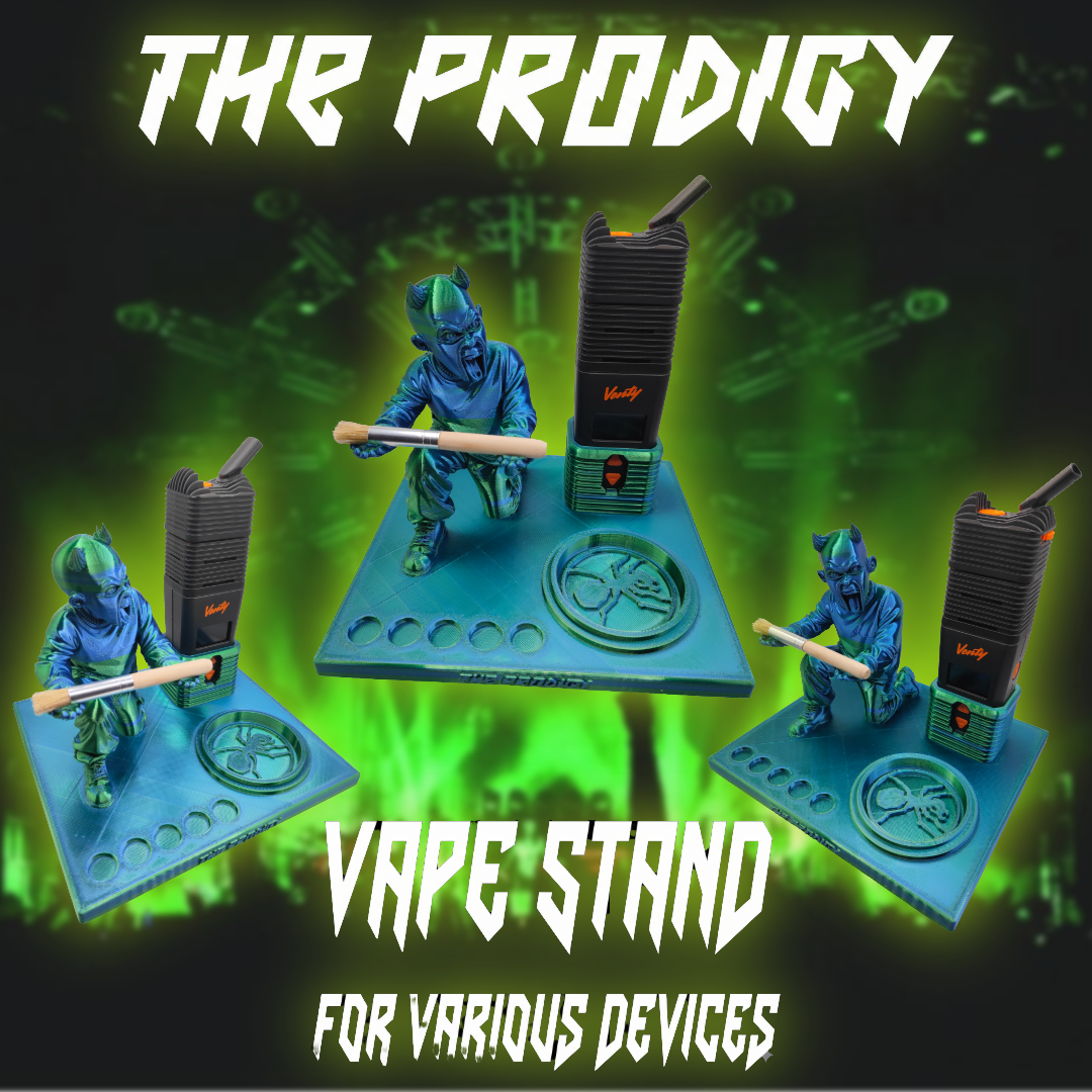 The Prodigy Keith Flint Inspired 3d Printed Vape Stand For Various Devices
