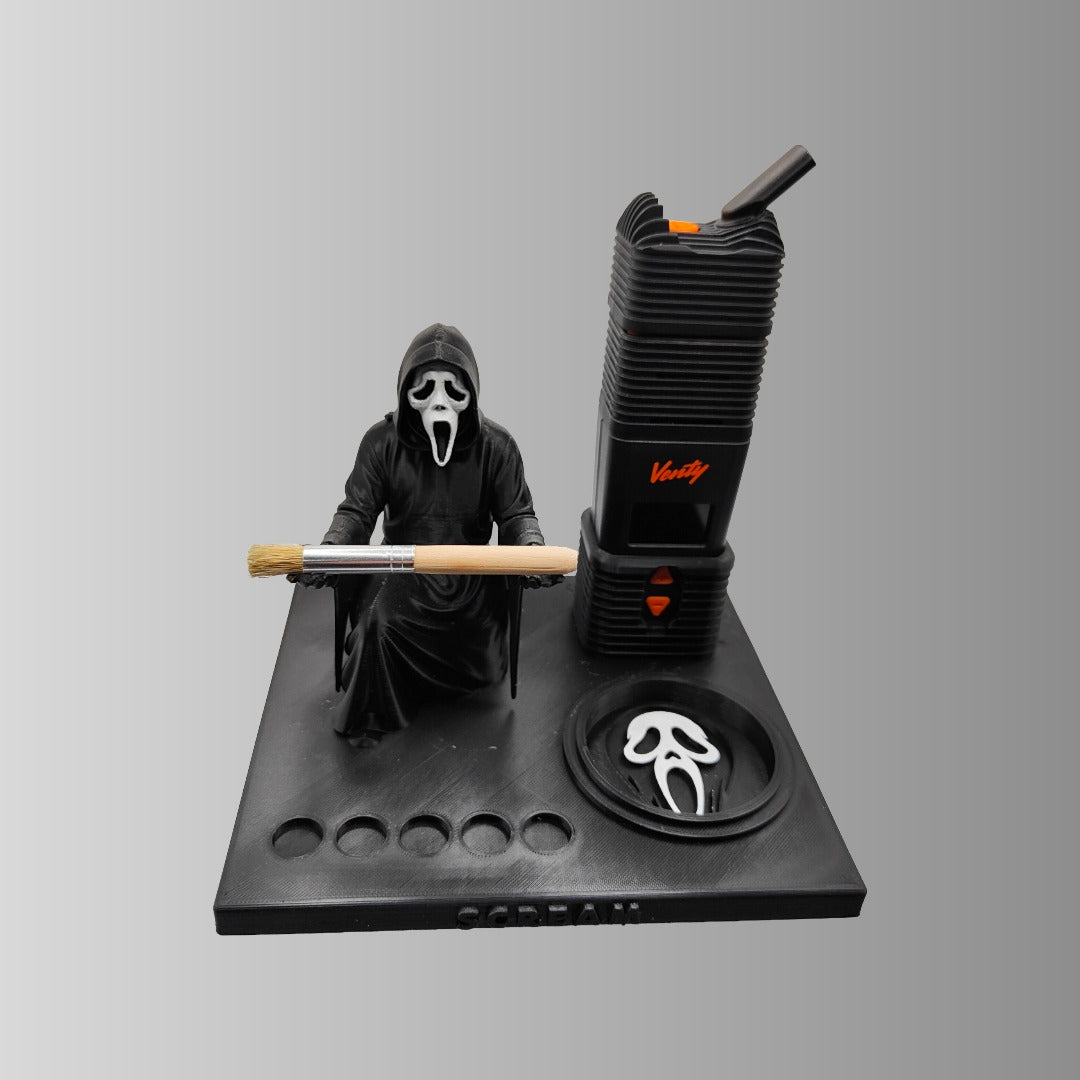 Scream Ghostface Inspired 3d Printed Vape Stand For Various Devices