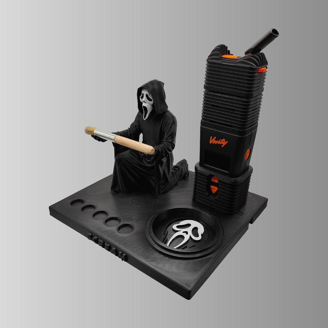 Scream Ghostface Inspired 3d Printed Vape Stand For Various Devices