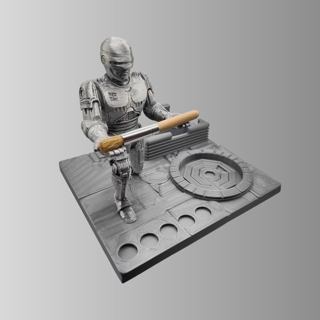 Robocop Inspired 3d Printed Vape Stand For Various Devices