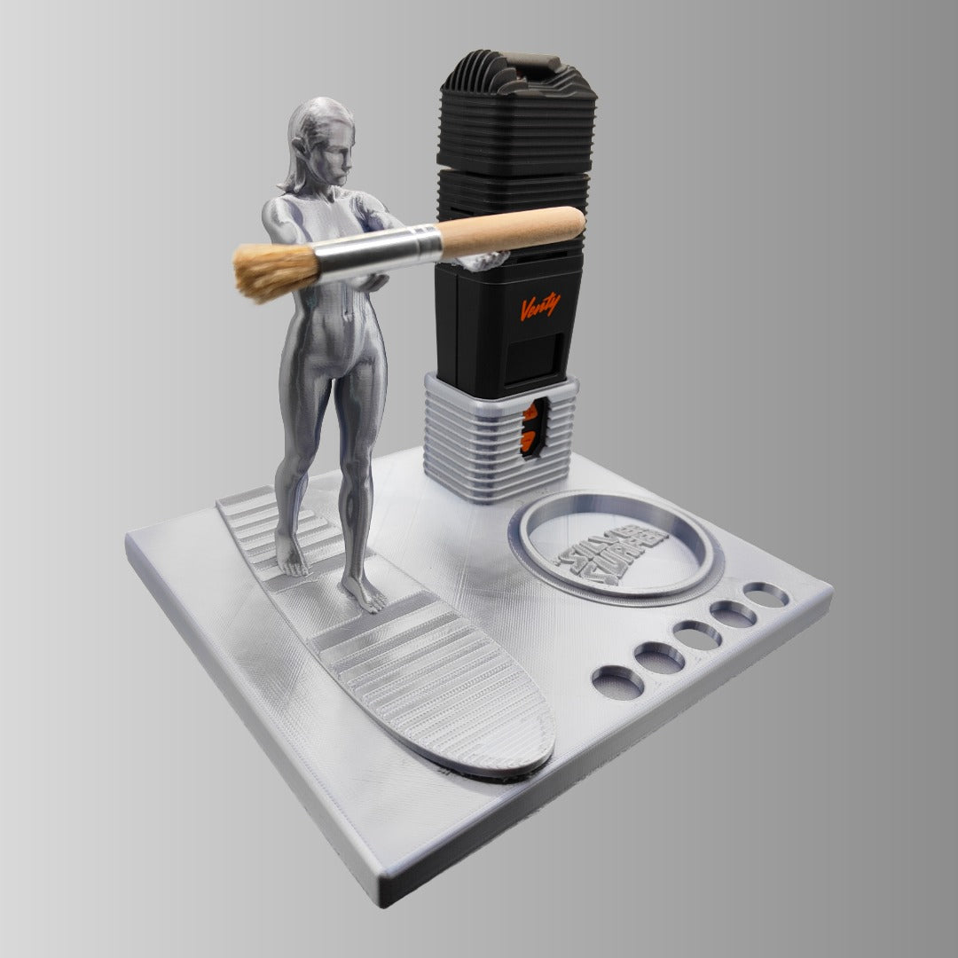 The Silver Surfer Inspired 3d Printed Vape Stand For Various Devices