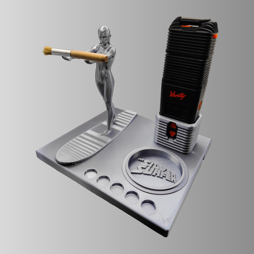 The Silver Surfer Inspired 3d Printed Vape Stand For Various Devices