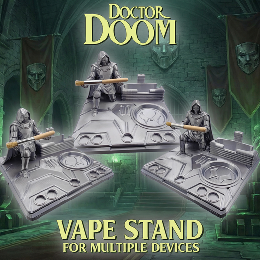 Dr Doom Inspired 3d Printed Vape Stand For Various Devices