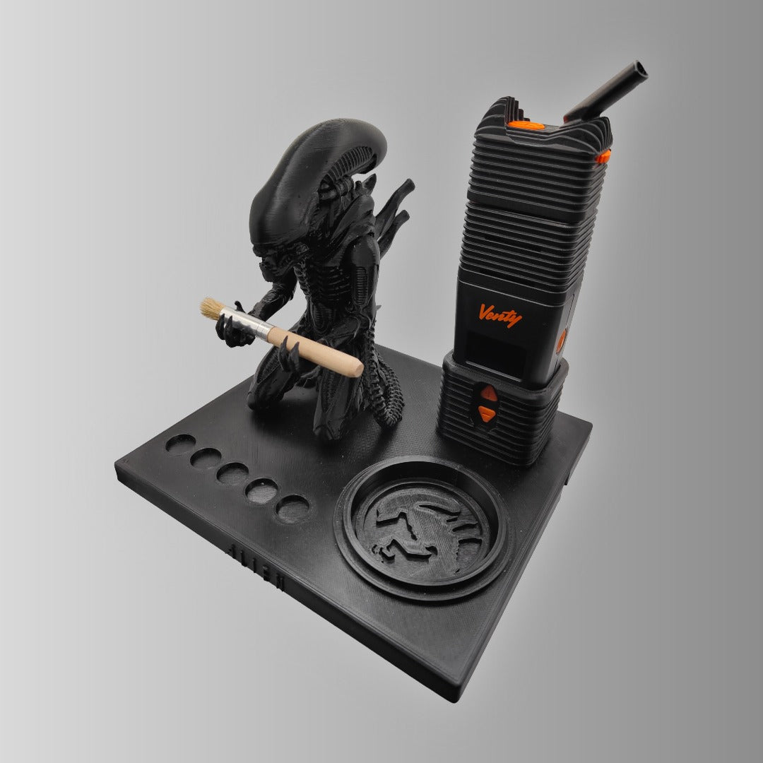 Xenomorph Alien Inspired 3d Printed Vape Stand For Various Devices
