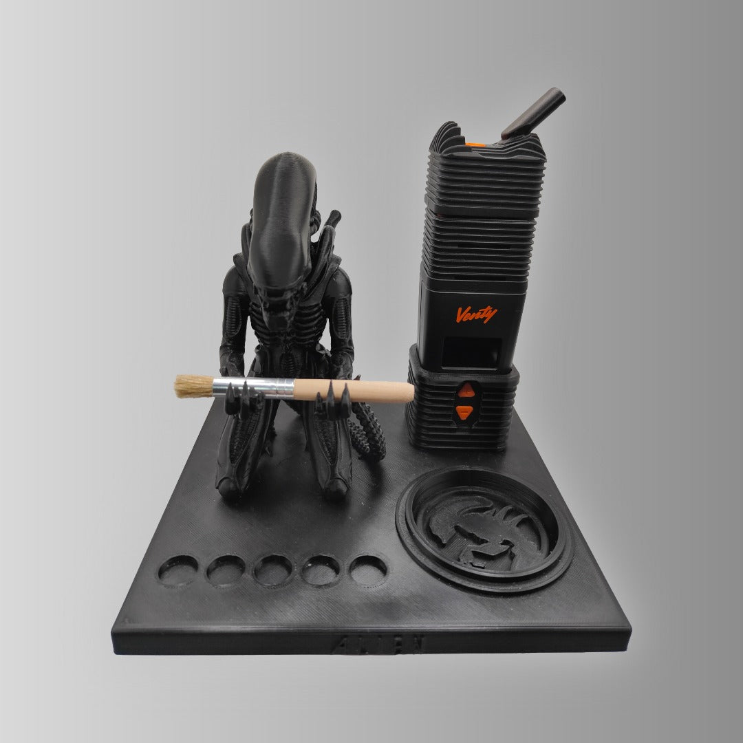 Xenomorph Alien Inspired 3d Printed Vape Stand For Various Devices