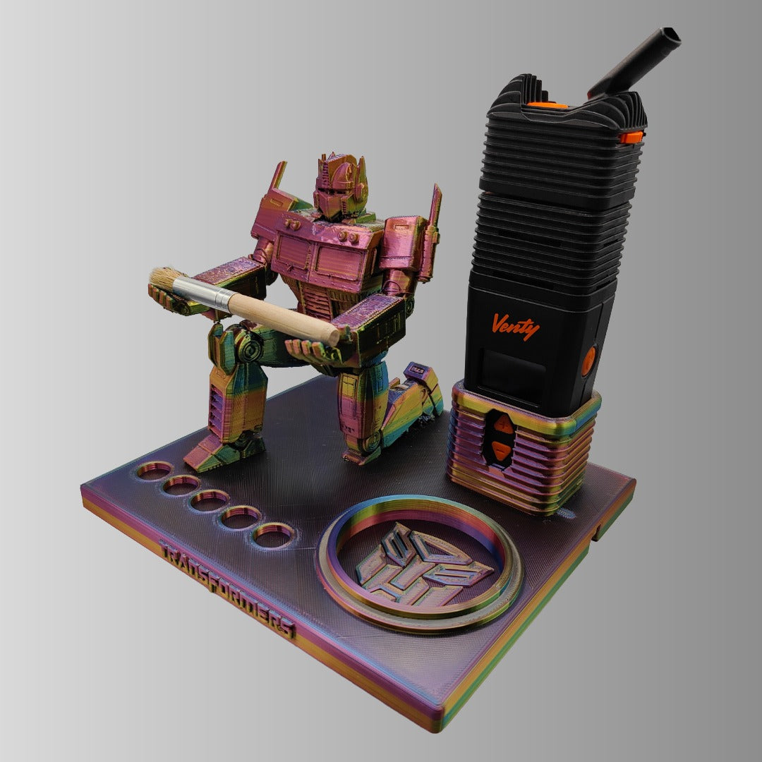 Optimus Prime Inspired 3d Printed Vape Stand For Various Devices
