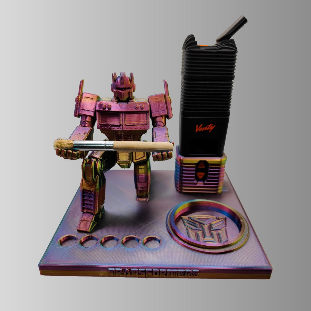 Optimus Prime Inspired 3d Printed Vape Stand For Various Devices
