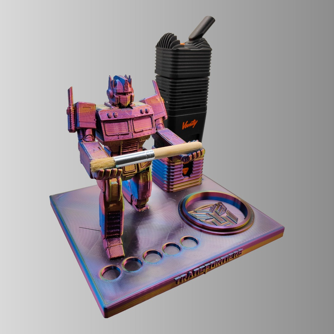 Optimus Prime Inspired 3d Printed Vape Stand For Various Devices