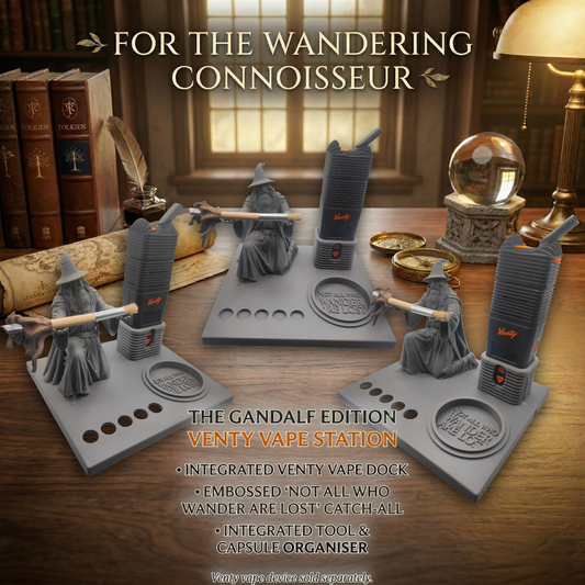 Gandalf The Grey Inspired 3d Printed Vape Stand For Various Devices