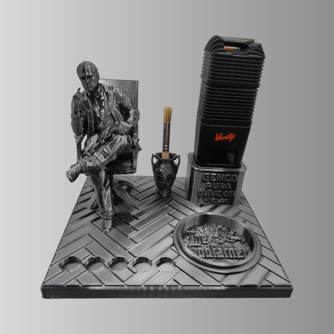 The Godfather Inspired 3d Printed Vape Stand For Various Devices