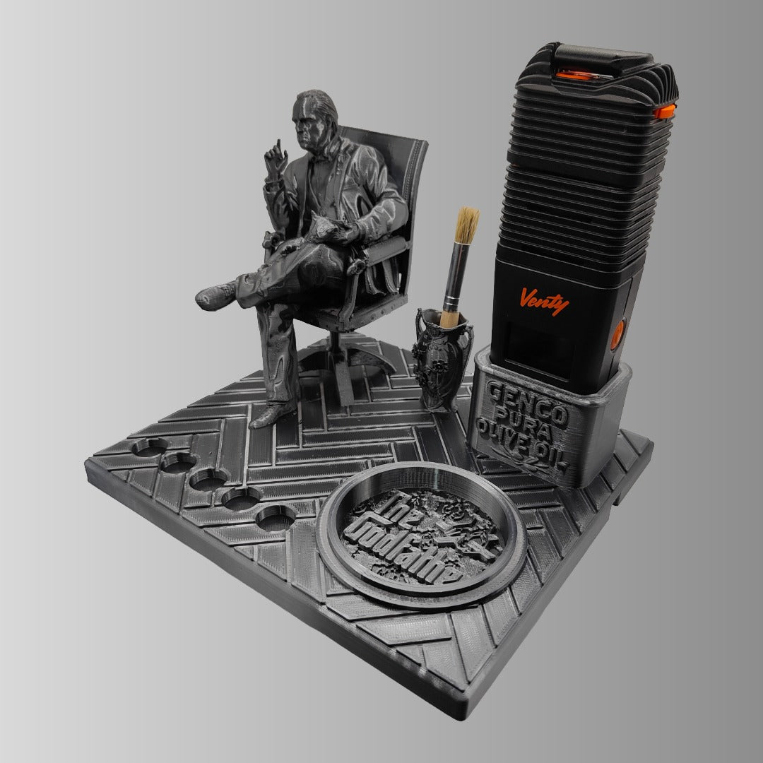 The Godfather Inspired 3d Printed Vape Stand For Various Devices